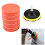 8Pcs 4" Sponge Polishing Pad Kit Car Tool 9