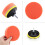 8Pcs 4" Sponge Polishing Pad Kit Car Tool 10