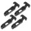 Flexible draw latches for toolbox 4Pcs T-Handle rubber fasteners 3