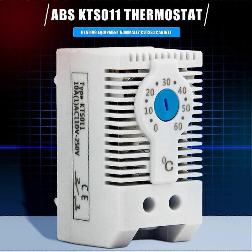 Adjustable mechanical thermostat for cabinet, KTS011 NO temperature controller 1