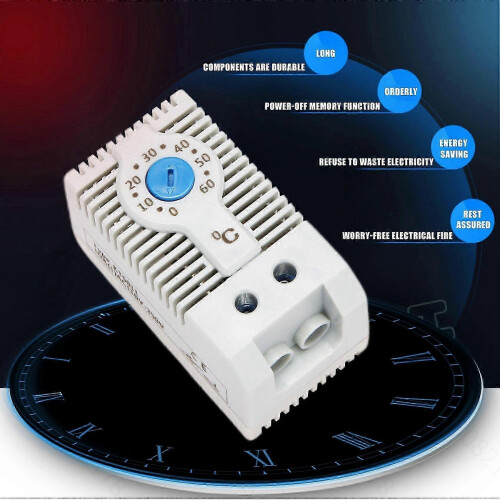 Adjustable mechanical thermostat for cabinet, KTS011 NO temperature controller 2