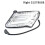 Indicator light for S60 2011-2013 right front daytime running 3