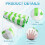 Inflatable pool mattress, floating pool hammock - Green - Size 120x70CM 5