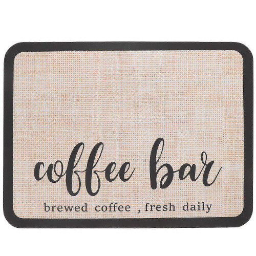 Table mat for coffee accessories 39x29cm heat resistant kitchen 2