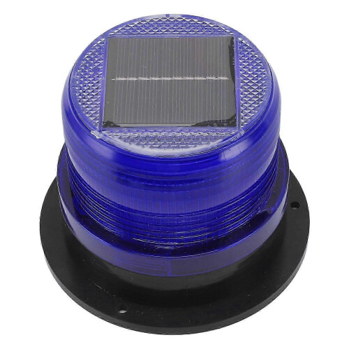 Solar strobe light for snow removal car with magnetic base 1