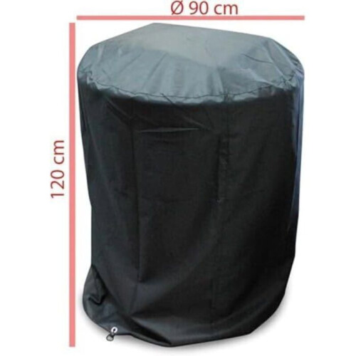 Grillabdeckung - OKZ - Rund - Polyester - Durchmesser 90 cm - UV-beständig 1