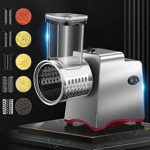 Râpe à fromage électrique 250 W avec 5 accessoires pour la cuisine 1