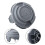 Heavy duty spool cap for Black & Decker STC5433 Type 1, 2PCS set 2