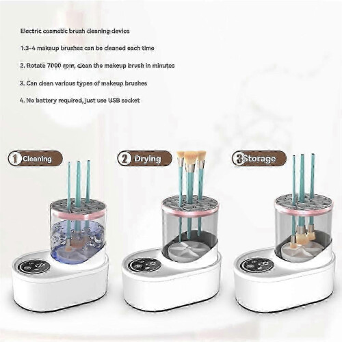 Automatic makeup brush cleaner for professional salon use 1