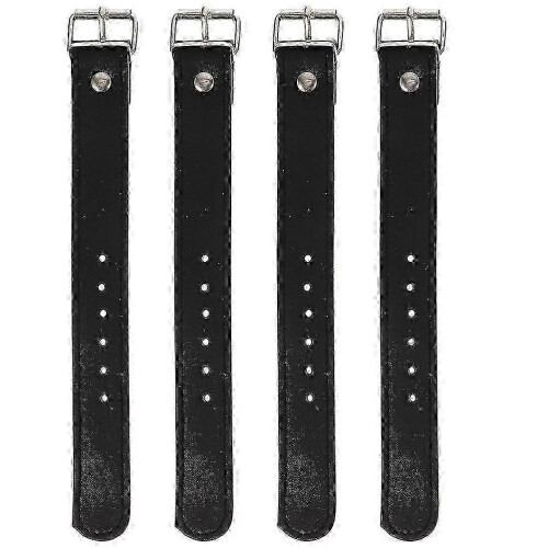 Correas ajustables para cesta de bicicleta (2 pares) 1