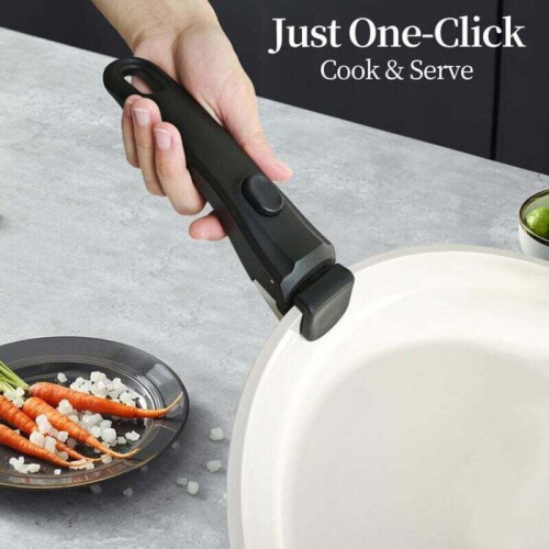 Universal Removable Handle for Cookware, Heat Resistant, Pots and Pans, Black 1