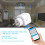Two 16A smart charging sockets with voice remote control, compliant with European standards, compatible with circuit breakers 5