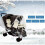 Universal Rain Cover for Double Strollers, Waterproof, Rain and Windproof, Transparent 2