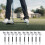 Portable oblique golf tees 10pcs decrease friction compact design 3