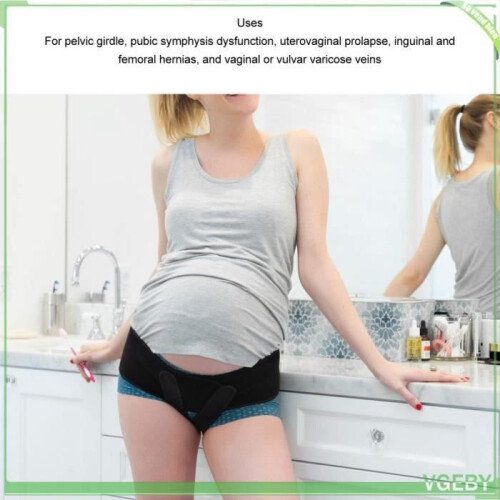 Comfortable Professional Pelvic Support Belt for Prolapse and Pregnancy, V-Shaped Sling 2