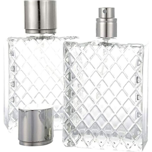 Phayee Perfume Bottle 100ml Empty, Refillable Travel Spray, Perfect, Transparent Travel Accessory 1