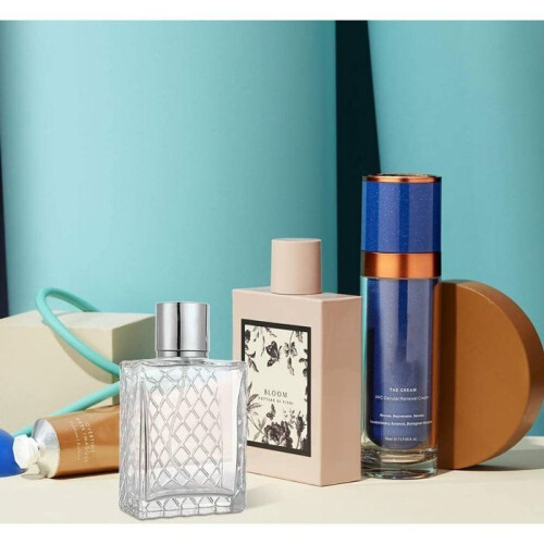 Phayee Perfume Bottle 100ml Empty, Refillable Travel Spray, Perfect, Transparent Travel Accessory 2