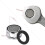 Faucet Aerator, 3pcs Faucet Filter with Sealing Ring for Kitchen, Bathroom (Outer Diameter 24MM) 2