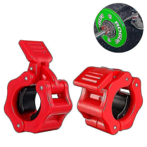 Gym barbell clamps 2pcs quick release for weightlifting 2