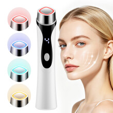 EMS Electric Face Massager Microcurrent Skin Lifting Reduce Facail Wrinkles Remove Skin Care Heating Vibration Beauty Device