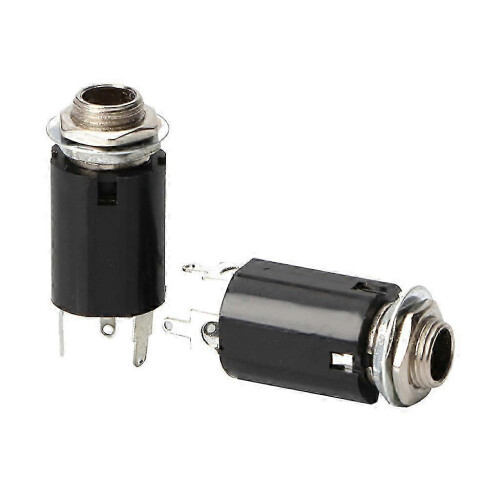 Guitar pickup endpin jack for easy EQ output connection 2