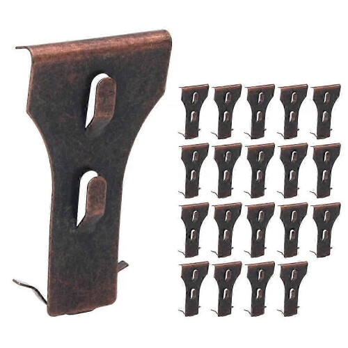 Hanging clips for bricks - 20pcs steel hangers 2