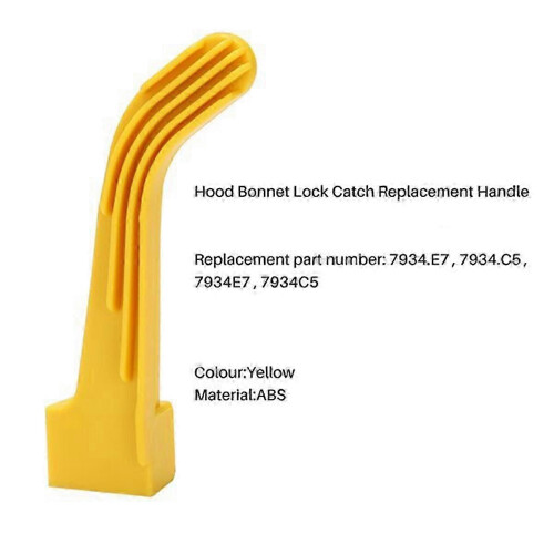 Hood lock catch for Peugeot Citroen - bonnet pull handle replacement 2