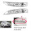 Right side mirror light for Hyundai Tucson compatible 2010-2014 model 3