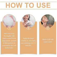 (1) 1-5x Persimmon Soap for Body Odor - 120ml Gentle Body Wash for Seniors, All Skin Types, Fresh Scent and Odor Neutralizing