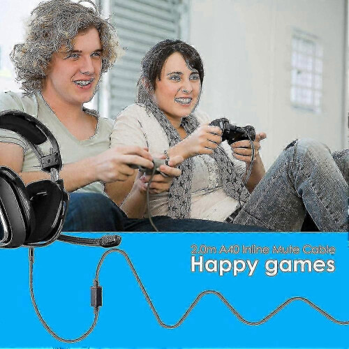 Replacement cable for Astro A10 A40 gaming headsets - durable audio cord 1