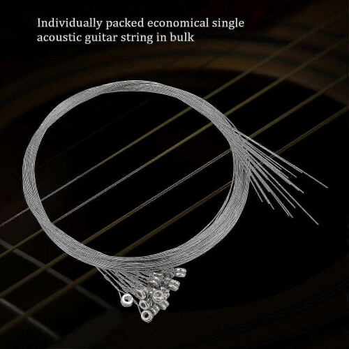 Electric guitar strings 20-pack .011 high E medium gauge bulk set 2
