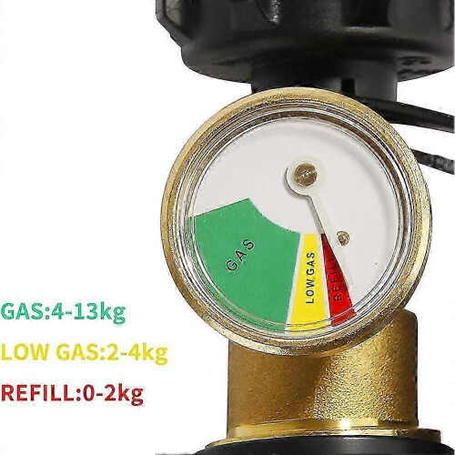 Propaantankmeter met lekdetector voor RV-aansluiting type 1 1