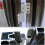 Broken bridge hinge for doors, white aluminum alloy right hinge durable 4