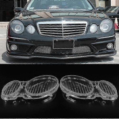 Headlight cover for E320 E350 - durable lenses set 2006-2008 2