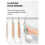 Classic stainless steel cutter for thin crust pizza 4