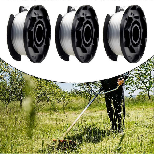 Rasenmäher-Drahtspule für Einhell GE-CT 18/28 Li – 3 Stück, Nylonspule TLE-03 2