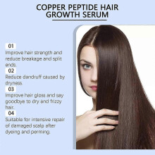 (2pcs) 10% GHK-CU 5% AHK-CU Copper Peptide Serum – Powerful Hair Growth Treatment, Reduces Thinning & Thickens Hair-lxb