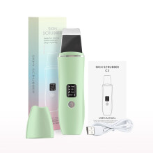 Ultrasonic Blackhead Remove Scrubber Blackhead Cleaning Pore Beauty Device Dead Skin Acne Scalper Facial Deep Pore Cleanser