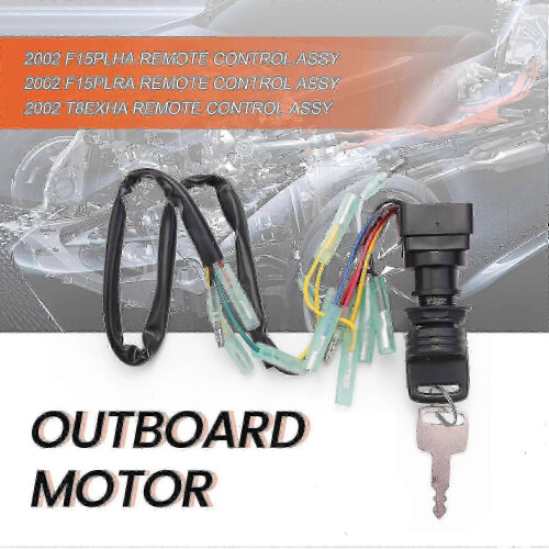 Outboard control box ignition key - Yamaha 703-82510-43-00 switch assy 1