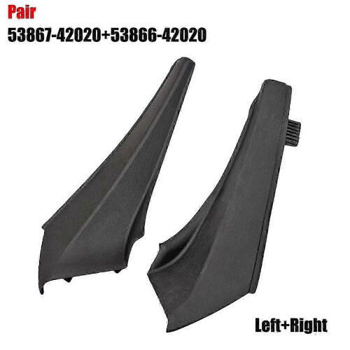 Front windshield corner deflector for Toyota wiper side cover 2