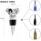 Weinstopper-Geschenkset mit Kristall-Diamant-Design, 2er-Pack 4