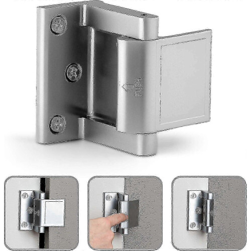 Extra high resistance door latch for home security 2
