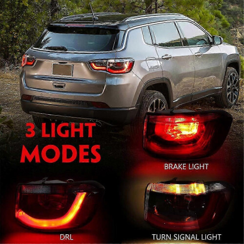 Rear tail light for Jeep Compass 2017-2021 outer brake lamp assembly 2