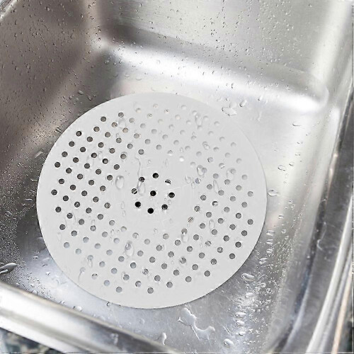 Sink drying mat for kitchen, rubber dish draining pad round protector 1
