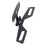 Folding license plate holder for motorcycle with adjustable tail bracket 4