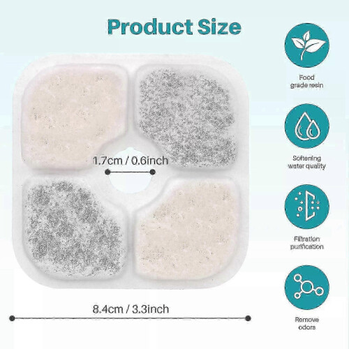 Filter replacements for Catit PIXI drinking fountain - 20 pack 2