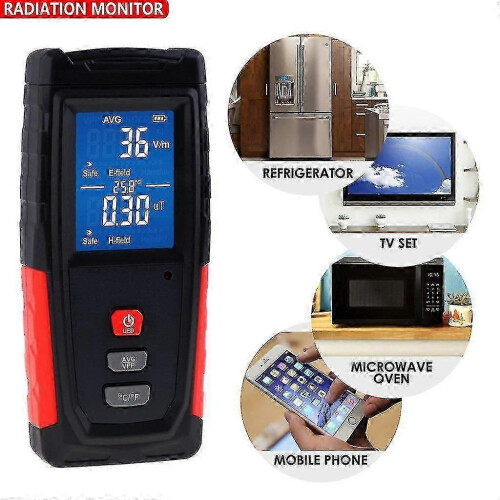 Digitálny tester EMF pre domácnosť s meraním teploty 1