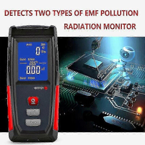 Digitálny tester EMF pre domácnosť s meraním teploty 2