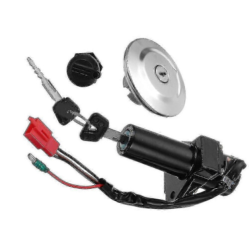Lock set for YBR125 2007-2014 fuel cap and seat 1