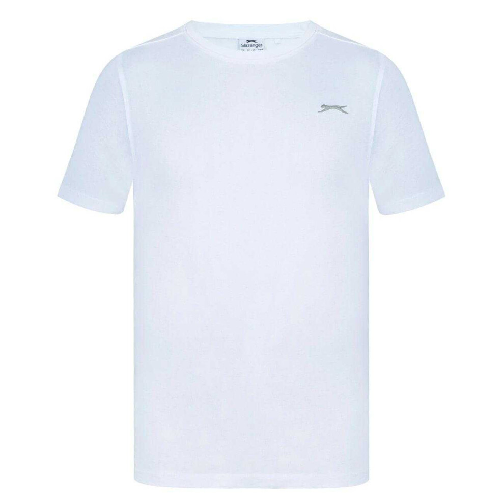 Slazenger (3Xl, ) Mens 3D Logo T-Shirt White